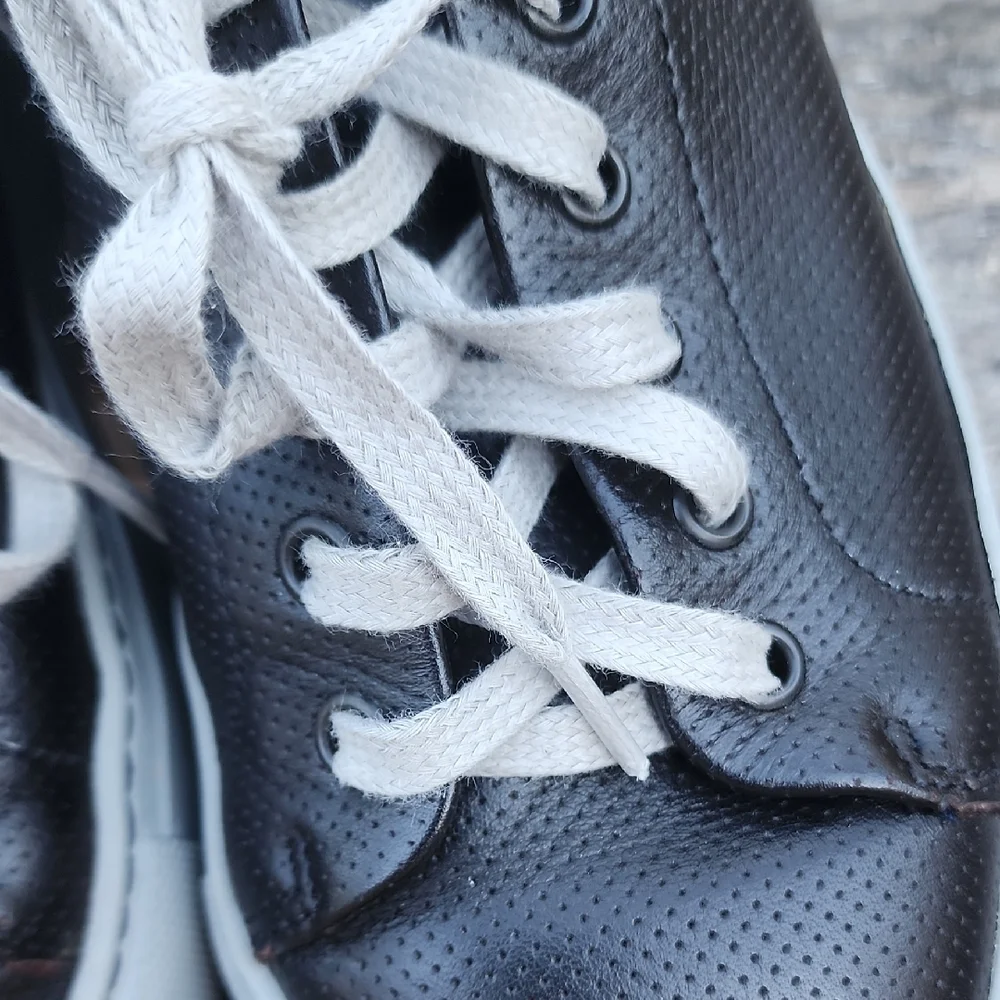 Aether Genesis Leather Sneakers Black 6.5